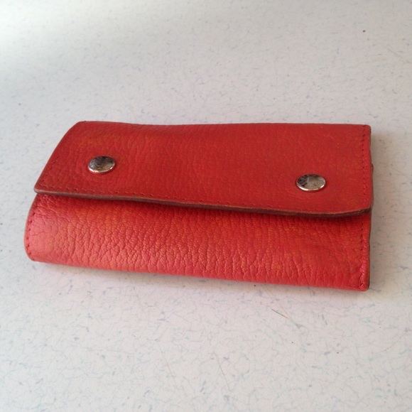 Hermes Tangerine Leather 6-Hooks Key Case - Picture 5 of 12